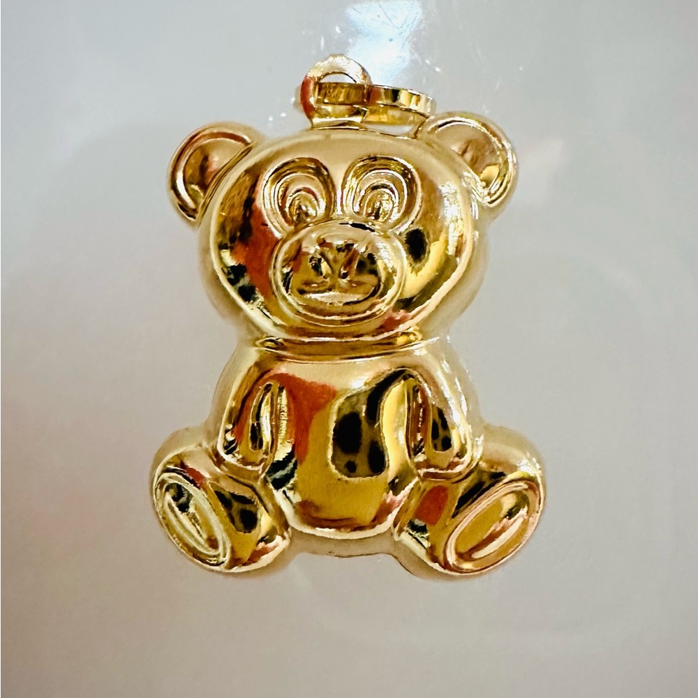 Teddy Bear Pendant 💛 Real 18(18k) Karat Solid Gold Jewelry